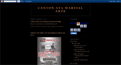 Desktop Screenshot of cantonatamartialarts.blogspot.com
