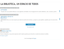 Tablet Screenshot of bibliotecangelperez.blogspot.com