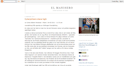 Desktop Screenshot of elmanisero.blogspot.com