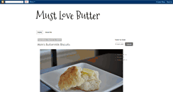 Desktop Screenshot of mustlovebutter.blogspot.com