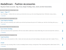 Tablet Screenshot of modadream.blogspot.com