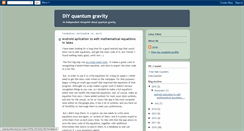 Desktop Screenshot of freelance-quantum-gravity.blogspot.com