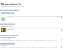 Tablet Screenshot of freelance-quantum-gravity.blogspot.com