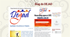 Desktop Screenshot of blogdodejad.blogspot.com