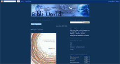 Desktop Screenshot of bibliworld.blogspot.com