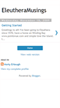 Mobile Screenshot of eleutheramusings.blogspot.com
