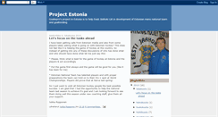 Desktop Screenshot of hockeyestonia.blogspot.com