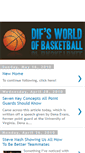 Mobile Screenshot of difsworldofbasketball.blogspot.com