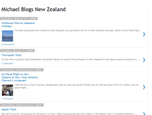 Tablet Screenshot of michaelblogsnewzealand.blogspot.com