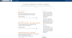 Desktop Screenshot of clean-shortfunnyjokes.blogspot.com