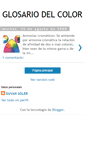 Mobile Screenshot of glosariodelcolor.blogspot.com