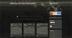 Desktop Screenshot of marketsoftpro.blogspot.com