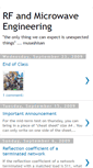 Mobile Screenshot of microwavengineering.blogspot.com