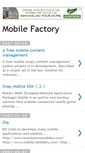Mobile Screenshot of mobile-factory.blogspot.com