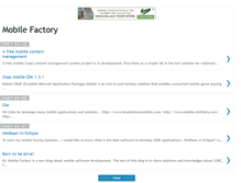 Tablet Screenshot of mobile-factory.blogspot.com