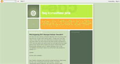 Desktop Screenshot of konsultasipria.blogspot.com