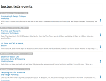 Tablet Screenshot of boston-ixda.blogspot.com