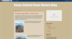Desktop Screenshot of coxyhistory.blogspot.com