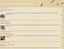 Tablet Screenshot of coxyhistory.blogspot.com