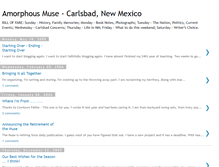 Tablet Screenshot of amorphousmuse.blogspot.com