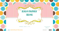 Desktop Screenshot of kalofamily.blogspot.com