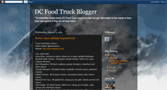 Desktop Screenshot of dcfoodtruckblogger.blogspot.com