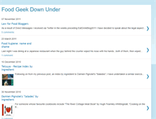 Tablet Screenshot of foodgeekdownunder.blogspot.com