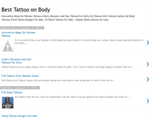 Tablet Screenshot of best-tattooonbody.blogspot.com