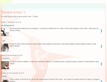 Tablet Screenshot of lorena-buenostextos.blogspot.com