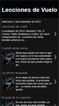 Mobile Screenshot of leccionesdevueloband.blogspot.com