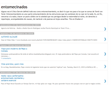 Tablet Screenshot of entomecinados.blogspot.com