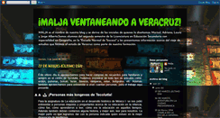 Desktop Screenshot of maljaventaneandoaveracruz.blogspot.com