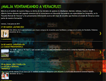 Tablet Screenshot of maljaventaneandoaveracruz.blogspot.com