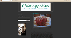 Desktop Screenshot of chicappetite.blogspot.com