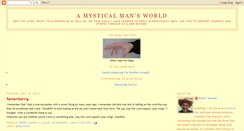 Desktop Screenshot of mysticalman.blogspot.com