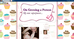 Desktop Screenshot of growing-a-person.blogspot.com