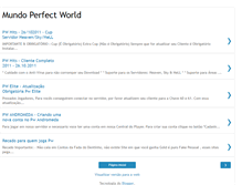 Tablet Screenshot of mundoperfectworld.blogspot.com