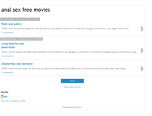 Tablet Screenshot of analsexfreemovies.blogspot.com