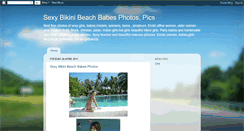 Desktop Screenshot of beachbabesbikini.blogspot.com