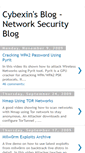 Mobile Screenshot of cybexin.blogspot.com