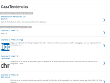 Tablet Screenshot of mycazatendencias.blogspot.com