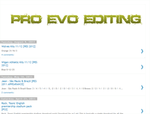 Tablet Screenshot of pro-evo-editing.blogspot.com