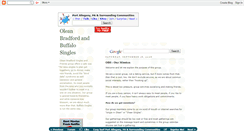 Desktop Screenshot of olean-bradford-singles.blogspot.com