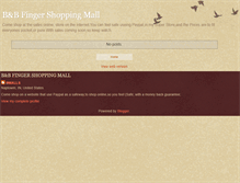 Tablet Screenshot of bbfingershoppingmall.blogspot.com