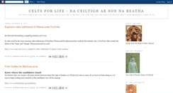 Desktop Screenshot of celts4life.blogspot.com