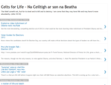 Tablet Screenshot of celts4life.blogspot.com