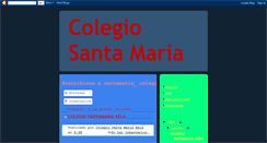 Desktop Screenshot of colegiosantamariaxela.blogspot.com