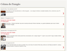 Tablet Screenshot of colunadofrangao.blogspot.com