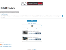 Tablet Screenshot of bids4freedom.blogspot.com