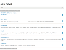 Tablet Screenshot of mira-ismail.blogspot.com